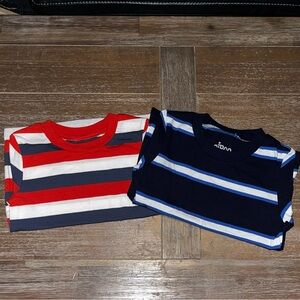 (2) Circo Boys 3T Striped Short Sleeve Shirts